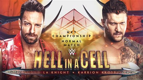 WWE2K23 LA Knight Vs Karrion Kross NXT Championship Match YouTube