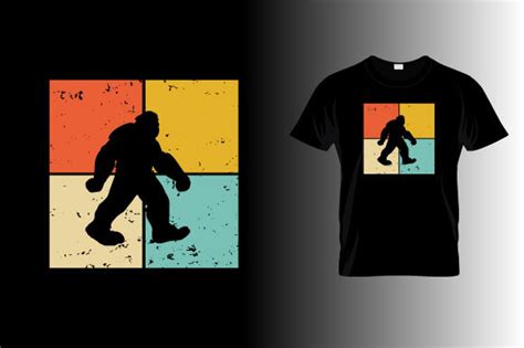 Bigfoot T Shirt Design Bigfoot Shirt Graphic By Kanij T Designer