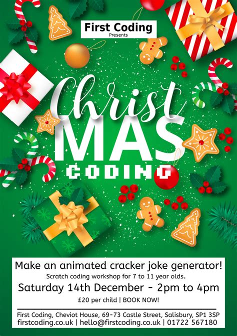 Christmas Coding Workshop - First Coding