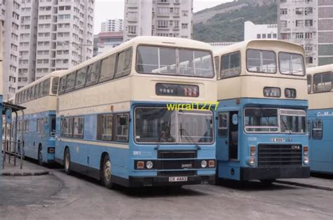 ORIGINAL BUS PHOTOGRAPHIC Negative China Motor Bus Olympian BR1 CR4443