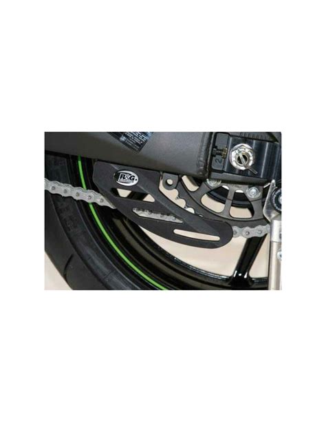 Protège couronne R G RACING type dent de requin ABS noir