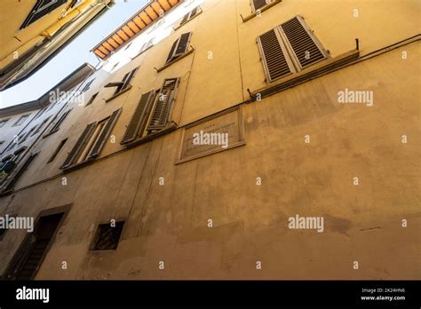 Florence Italy January 2022 External View Of Michelangelo Buonarroti