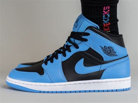 Air Jordan 1 Mid UNC Release Details · JustFreshKicks