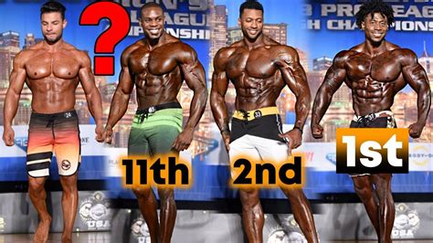 2021 IFBB PITTSBURGH PRO Men S Physique Top 15 Results YouTube