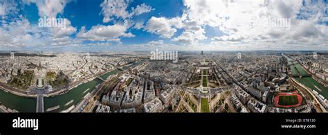 Aerial view of the cityscape, Paris, France Stock Photo - Alamy