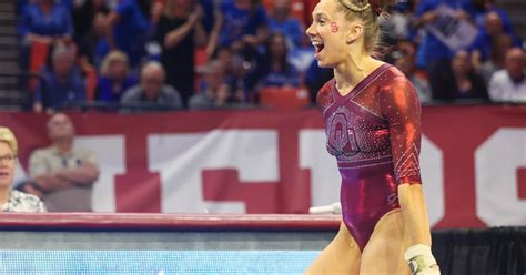 Ou Gymnastics Advances To Ncaa Semifinals With Meet High Score 198 050