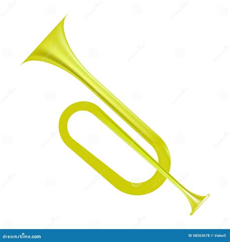 Clarion Is A Horn Or Trumpet Borne In This Shape In English Vintage