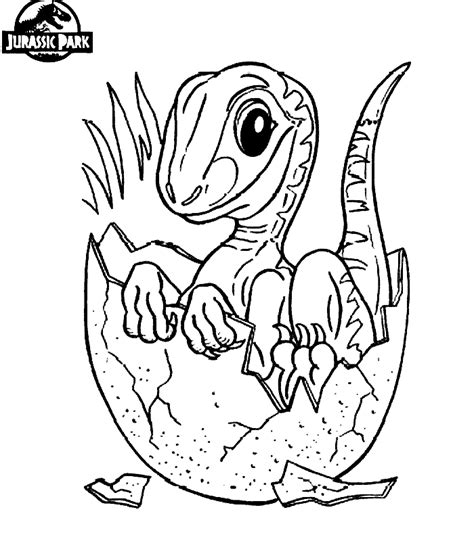 42 Coloring Pages Jurassic World