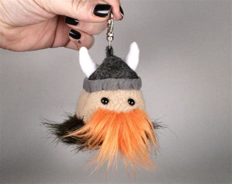 Uber Mini Viking Key Chain Plushie By Saint On