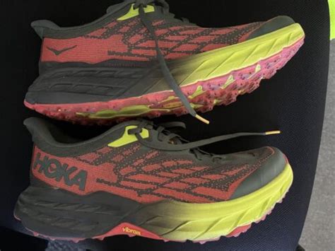 Size Hoka One One Speedgoat Thyme Fiesta Ebay