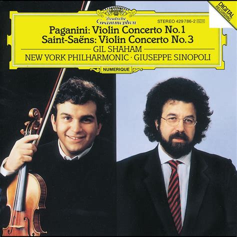 ‎paganini Violin Concerto No 1 Op 6 And Saint Saëns Violin Concerto No 3 Op 61 Album By