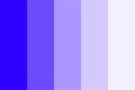 UV Ultramarine Color Palette