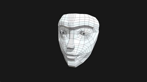 Face 3d Model By Patriciajaneiro 6b0e84a Sketchfab