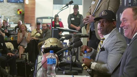 Colorado Buffaloes Name Deion Sanders As Head Football Coach