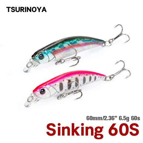 Tsurinoya S Sinking Minnow Fishing Lure New Model Intruder Mm G