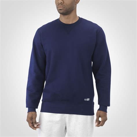 Mens Pro10 Fleece Crew Sweatshirt Russell Us Russell Athletic