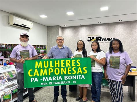 Deputado Jair Farias Recebe Representantes Do Projeto Mulheres