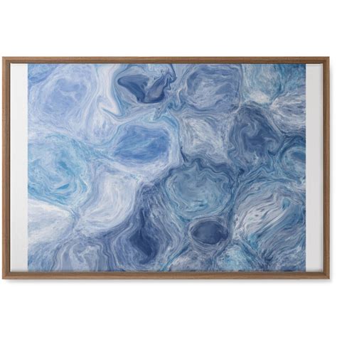 Blue Abstract Canvas | Shutterfly