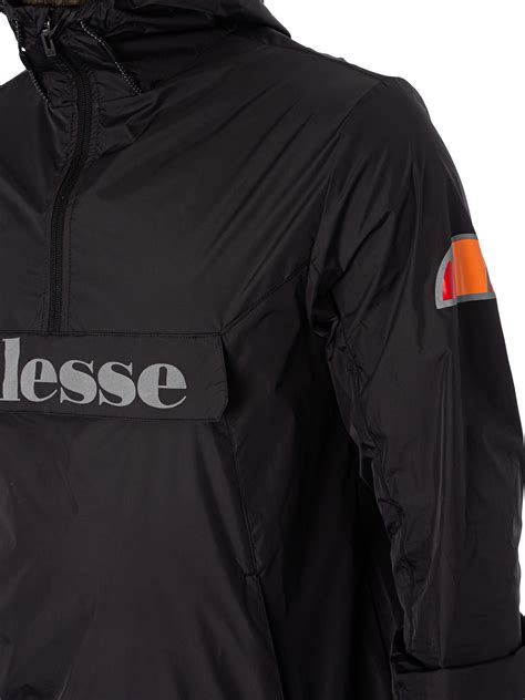 Ellesse Acera Pullover Jacket Black Standout