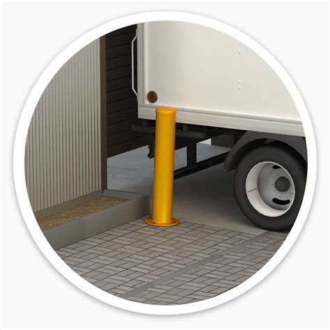 Warehouse Safety Bollards Free Delivery