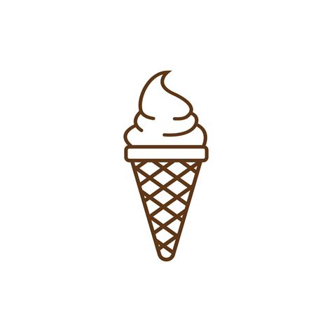 Ice Cream Logo Icon Design Template Vector 7636310 Vector Art At Vecteezy