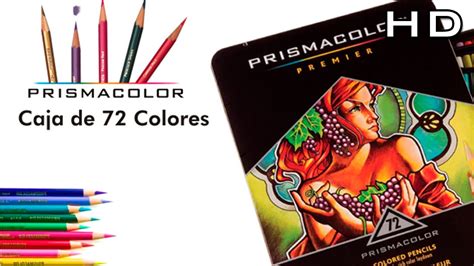 Unboxing Y Review Prismacolor Premiere Set 72 Colores Themaxiarte Youtube