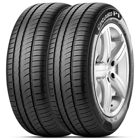 Kit 2 Pneu Pirelli Aro 14 175 70r14 84t Cinturato P1 Submarino