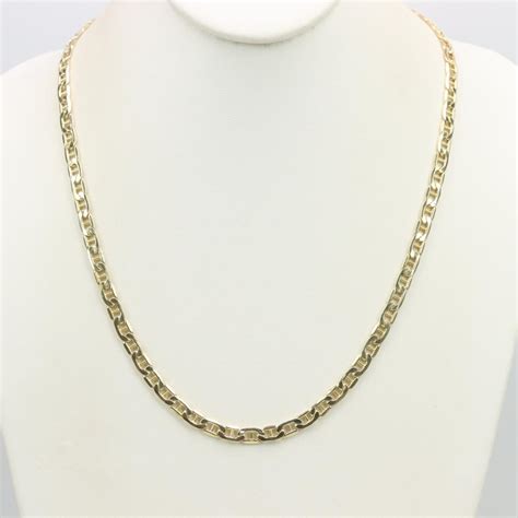 10kt Gold Mariner Chain Necklace Property Room