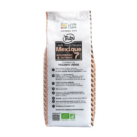 CAFE MOULU MEXIQUE 250G DRIVE La Vie Claire Saintes