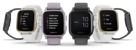 Garmin Venu Sq, Venu Sq Music Edition GPS Smartwatches With Colour ...