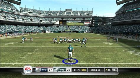 Cgrgameplay Madden Nfl 11 Xbox 360 Eagles Vs Giants Gameplay Part