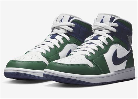 Air Jordan 1 Mid SE "Noble Green" - Где купить, фото, дата релиза