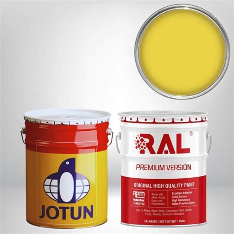 Sơn Chống Rỉ JOTUN RAL 1018 Epoxy Sắt Thép Màu Zinc Yellow