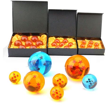 Hot Dragon Ball Z 7 Stars Crystal Ball Dragonball 3 Sizes Selectable