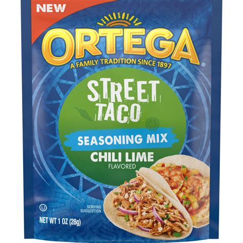 Taco Seasoning Mix Packet Original Taco Seasoning Mixes Ortega