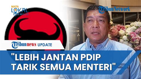 TKN Sarankan PDIP Tarik Semua Menteri Usai Sebut Jokowi Bukan Kader