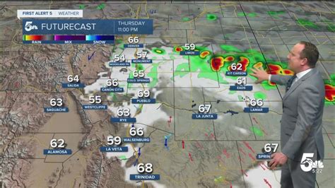 Late storms Thursday could bring 2-3" hail to parts of Southern Colorado