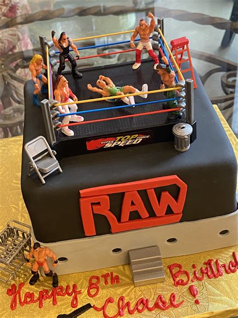 Wwe Wrestling Cake