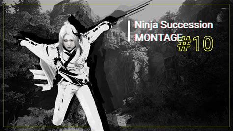 BDO KR NINJA Succession 검은사막 전승닌자 PVP Scavenger N10 길드원이 걸린 생사결