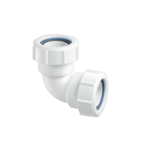 40mm 1 12 Inch Compression Waste Elbow Mcalpine Mt4