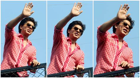 Happy Birthday Shah Rukh Khan King Khan Greets Fans In Signature Style