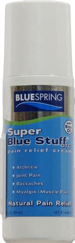 Blue Spring Super Blue Stuff Pain Relief Rollon 3 Fl Oz Frys Food