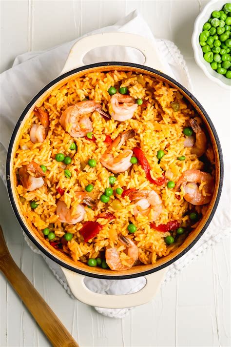 Arroz Con Camarones Yellow Rice With Shrimp A Sassy Spoon