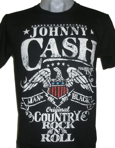 Johnny Cash T Shirt Size L Roxxbkk