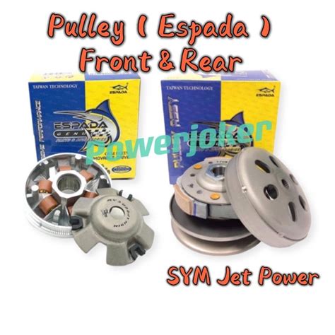 Sym Jet Power Original Espada Front Rear Movable Driven Kit