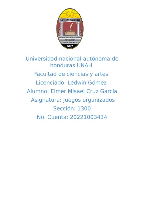 Ensayo Estilo De Vida Universidad Nacional Autónoma De Honduras Unah Facultad De Ciencias Y