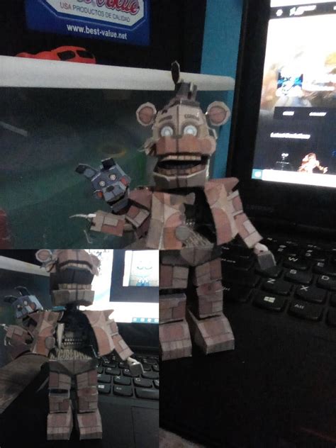 Count The Ways Funtime Freddy Papercraft 2 By Paveletor1600 On Deviantart