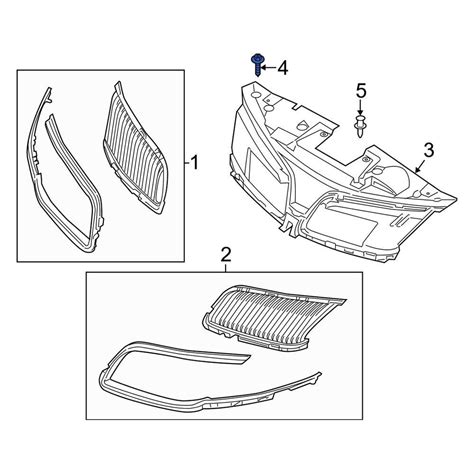 Lincoln Oe W S Grille Reinforcement Bolt