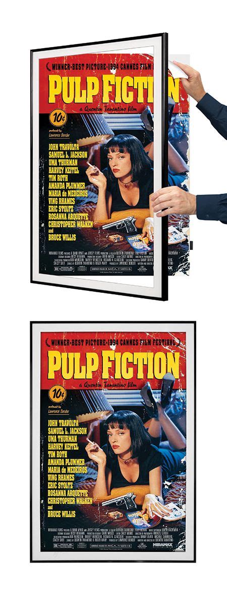 Our Swingframe Classic Movie Poster Frame Is A Patented Framing System