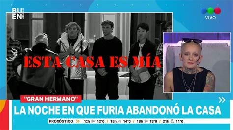 Furia Explicó La Llamativa Frase Que Dijo Cuando Se Despidió De La Casa